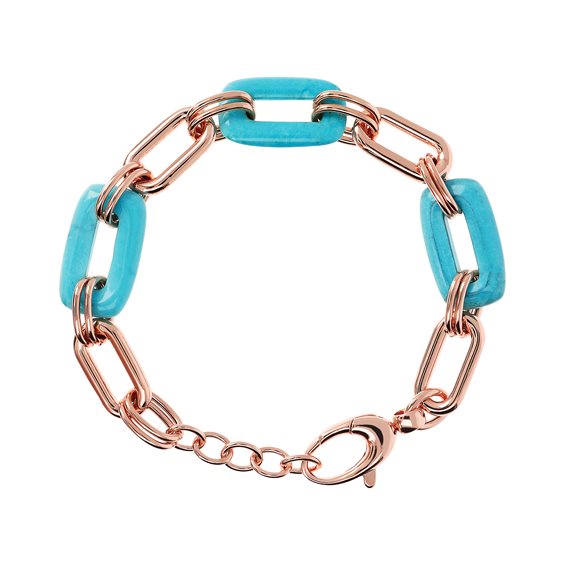 Bracelet Bronzallure Femme Bracciale in  Alliage Métallique Turchese ESBZ01736MG - ESBZ01736MG